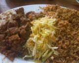 A picture of step 7 of Rice & Meat #Author Marathon.