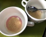 Hình bước làm 1 của món Làm bánh flan (caramel) bằng lò nướng/NCKD không cần canh