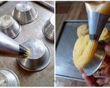 Foto langkah ke 4 dari resep Churro Cup Strawberry Frosting.