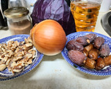 Foto del paso 1 de la receta: Lombarda con dátiles y nueces