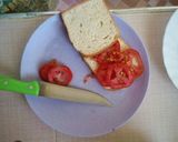 A picture of step 4 of Sandwich and Lemon tea.
