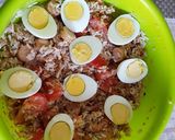 Une image de l'étape 4 de Salade de riz.