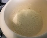 Une image de l'étape 4 de Flan aux pommes, vanille et fromage blanc (nappage myrtilles citron).