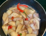 Hình bước làm 2 của món Măng kho thịt ba chỉ