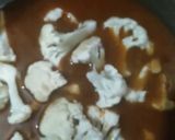 A picture of step 6 of Gobhi ghosht. (Mutton with cauliflower).