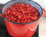 Eperlekvár/ eperdzsem recept fázis 6 fotója