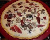 Foto del paso 7 de la receta Quiché de setas y jamón ibérico