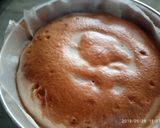 A picture of step 4 of Ruafza rose chocolate cake.