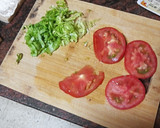 Foto del paso 1 de la receta: Sándwich de pechuga de pavo, tomate y lechuga con mayonesa