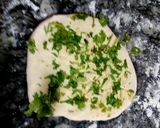 A picture of step 3 of Garlic cheese kulcha.