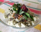 A picture of step 3 of Coconut chutney (With Green chillies).