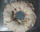 A picture of step 15 of Indian style crescent ring.