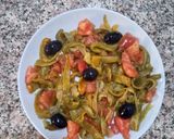 Une image de l'étape 3 de Salade des poivrons verts.