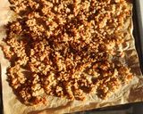 A picture of step 4 of Super Crunchy Savoury Granola.