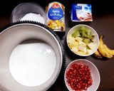 A picture of step 3 of Creamy Fruit Salad.