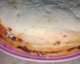 A picture of step 13 of Triple Layer Beef Bread.