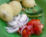 இரவு உணவு பூரி உருளை மசாலா ரெசிபி ஸ்டேப் 4 புகைப்படம்