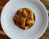 Foto del paso 10 de la receta: Rigatoni con salsa cremosa de costillas de cerdo y parmesano