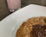 Foto del paso 7 de la receta: Hot cakes con vainilla hojuelas de almendra y Nutella