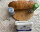 A picture of step 1 of Garlic bread.