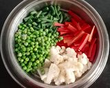 A picture of step 2 of Mixed Vegetable Pickle.