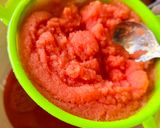 A picture of step 3 of Carrot Amla juice.