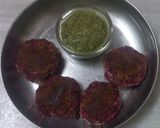 A picture of step 4 of Beetroot Cutlet.