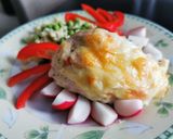 Sajtkrémes csirkemell recept fázis 5 fotója