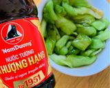 Hình bước làm 4 của món Vào bếp cùng con: dọc mùng xì dầu