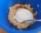 A picture of step 2 of Upside Down Banana Bread.