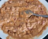 Une image de l'étape 2 de Verrines mousse de jambon de Bayonne et tomates au fromage blanc.