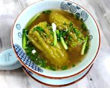 Hình bước làm 5 của món Canh khổ qua
