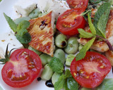 Foto del paso 5 de la receta: Ensalada de habas frescas con pollo asado