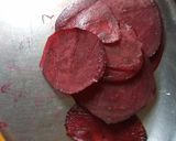 A picture of step 1 of Stuff Beetroot Roll.