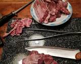 Polenta e stufato di cinghiale passaggio 2 foto