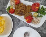عکس مرحله 3 از دستور کباب تابه ای بادمجان کبابی در فر