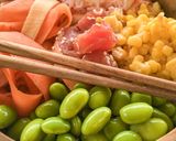 A picture of step 4 of Easy HOMEMADE Teriyaki Tuna Poke Bowl.