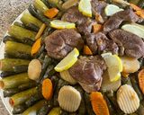صورة لخطوة 5 من وصفة دوالي وكوسا بحشوة البرغل 😋😋