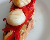 Foto del paso 8 de la receta Tosta de vieiras gratinadas