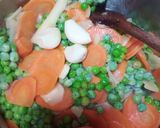 Zöldborsó leves recept fázis 1 fotója