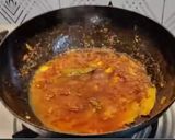 A picture of step 7 of Khaman ki sabzi.