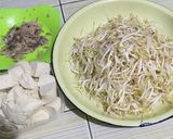 Foto langkah ke 1 dari resep Oseng toge ikan asin..