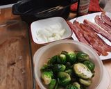 A picture of step 5 of Brussels Sprouts Kabobs.