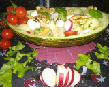 Foto del paso 9 de la receta: Ensalada de melón con penne de lentejas y zanahoria, con atún