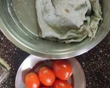 A picture of step 1 of Italian thin crust pizza.