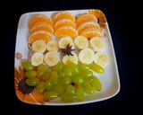 A picture of step 2 of Tricolor fruits.