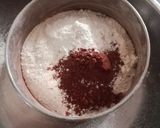 A picture of step 1 of Chocolate Ravioli with Khoya Filling.