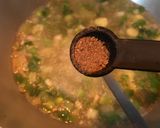 A picture of step 6 of Spring Onion Soup.