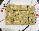 Milk powder burfi recipe step 4 photo