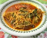 Gambar langkah 5 resipi 👩🍳Asam Pedas Ikan Merah.